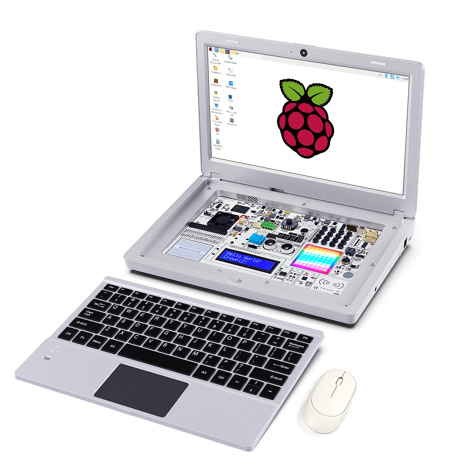 World's first Raspberry Pi Laptop - CrowPi
